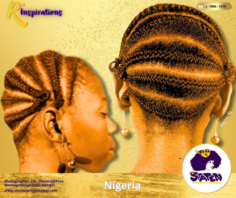 Tresses Collées (Cornrows) "Internes "- Femme