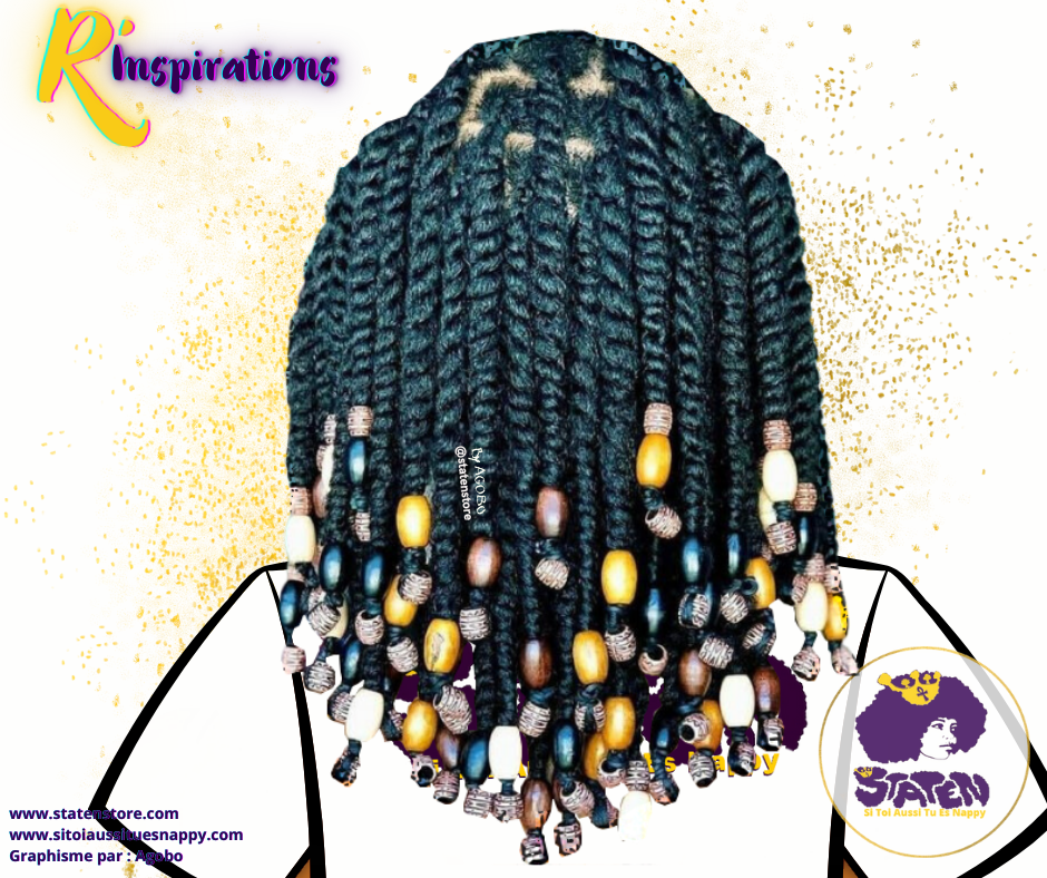 Twists/Torsades/Vanilles sur Cheveux Longs - Fille