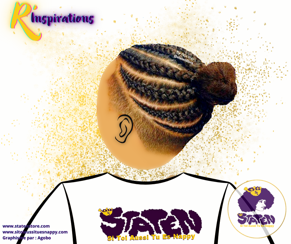 Tresses Lambou & Chignon- Homme