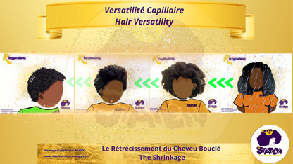 La Versatilité du Cheveu Bouclé
