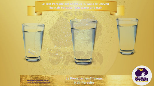 Les cheveux avec une faible porosité